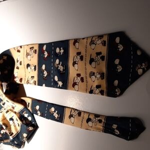 Men's Peanuts Silk Neck Tie